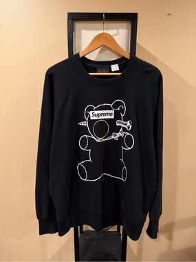 Supreme | Shirts | Supreme Champion Sweatshirt 3d Metallic